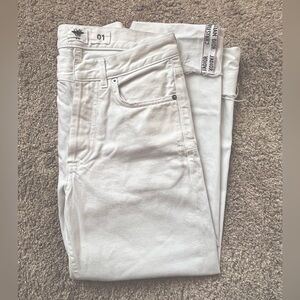 Christian Dior Boyfriend Jeans White Denim